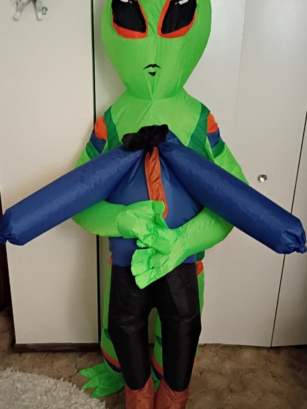 Alien Abduction Inflatable Kids Costume